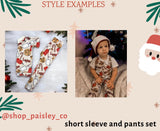 Custom Santa and reindeer