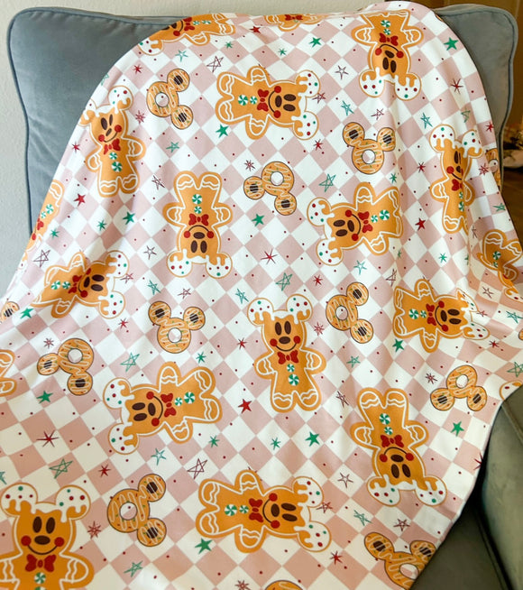 Gingerbread blanket