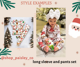 Cookies and milk name outfits/PJS