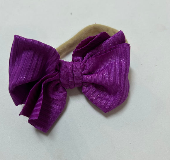 Purple sparkly nylon 🤍