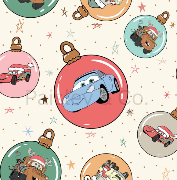Cars ornaments blanket