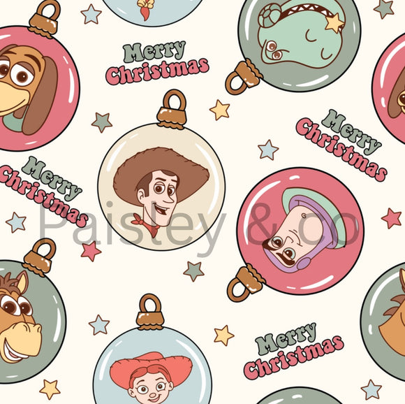 Toy story ornaments blanket