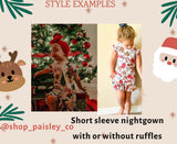 Cookies and milk name outfits/PJS