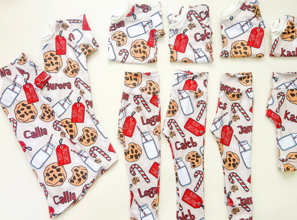 Milk and Cookies custom name outfits