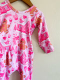 Pink gingerbread